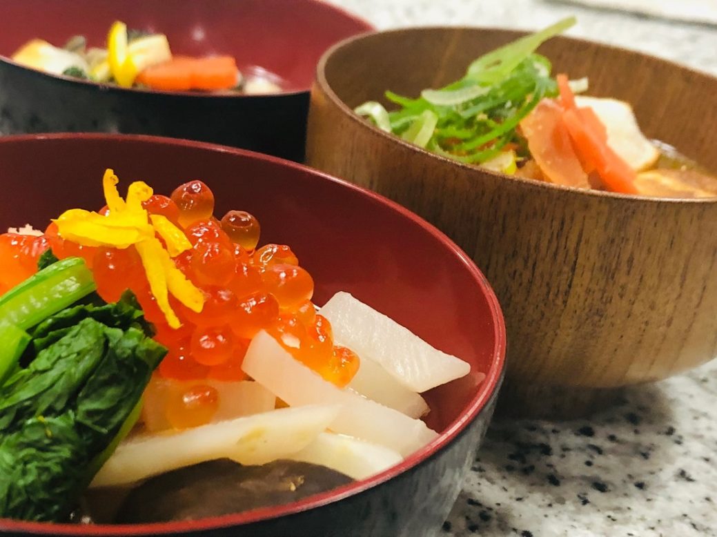 レシピコンテストお雑煮の写真