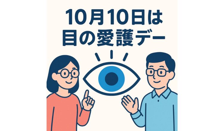 10月10日目の愛護デーを伝える画像